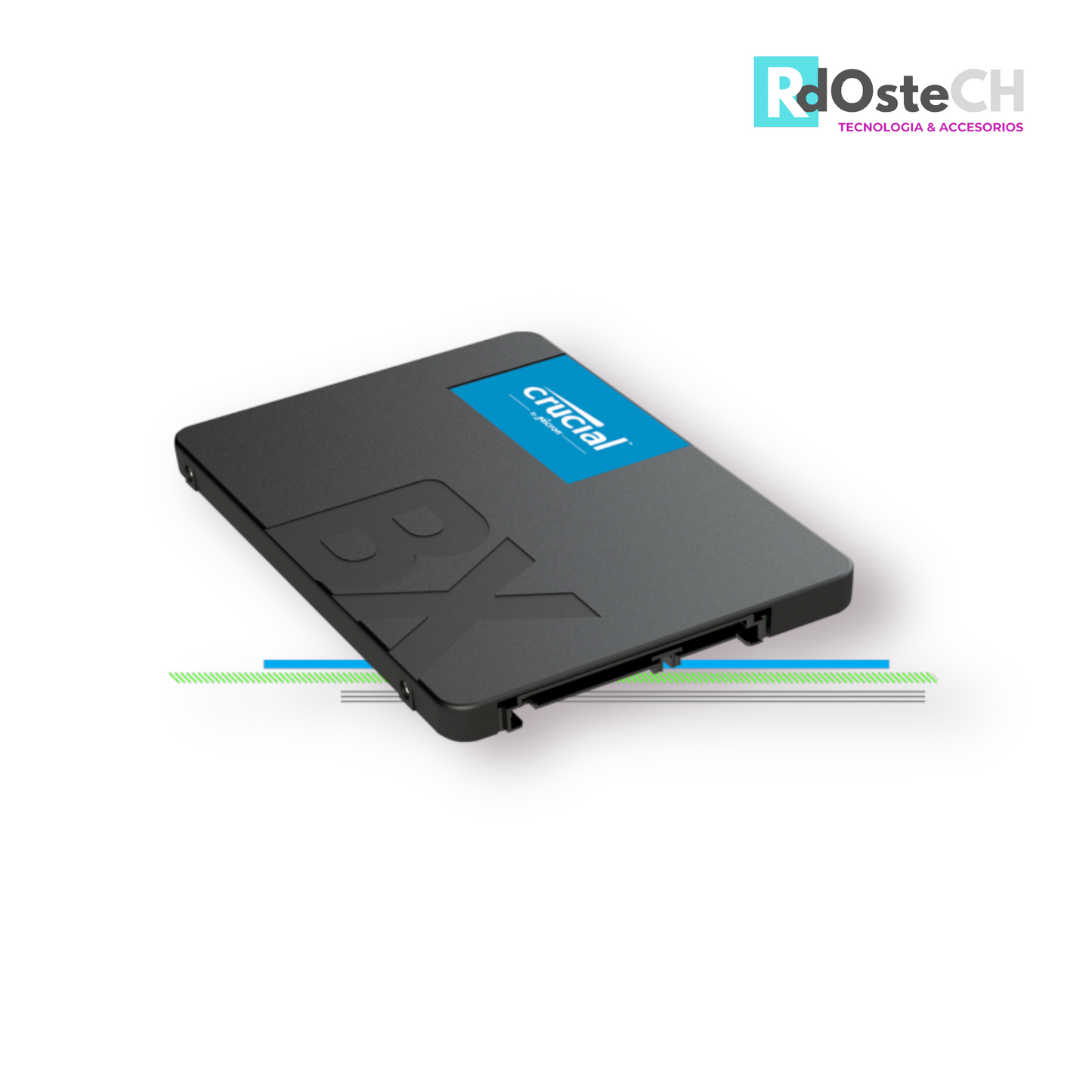 Crucial Disco SSD BX500 240 - 500 - 1000 GB  3D NAND SATA 2.5-inch SSD