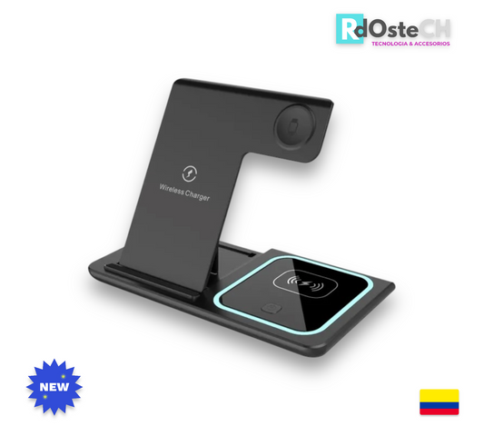 Cargador Wireless Charger Portable 3in1 WL-8