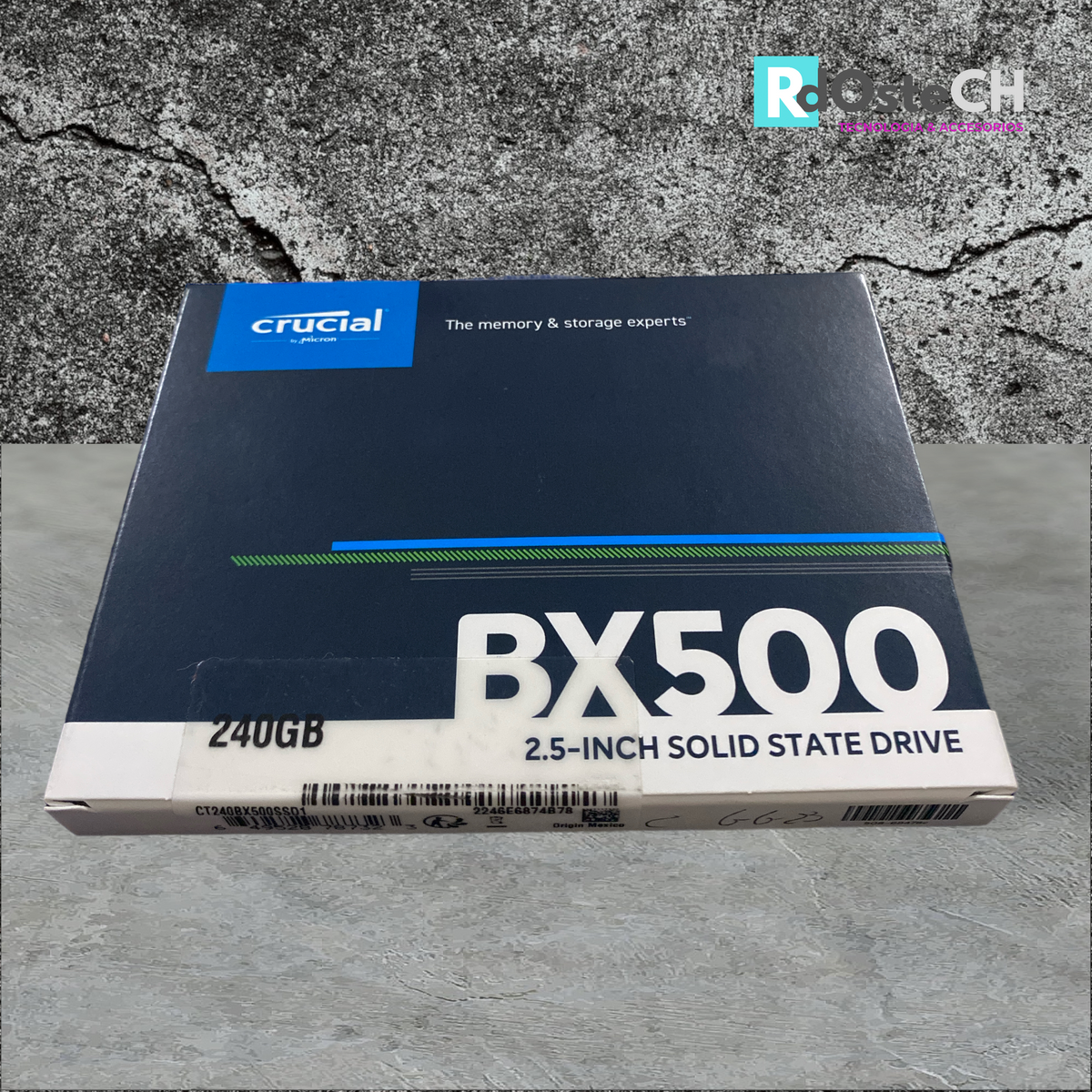 Crucial Disco SSD BX500 240 - 500 - 1000 GB 3D NAND SATA 2.5-inch