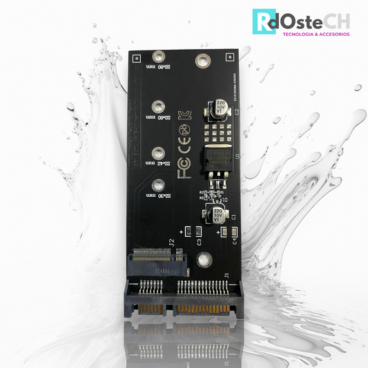 Tarjeta NGFF M.2 Adaptador SATA3 A SATA - SSD M.2